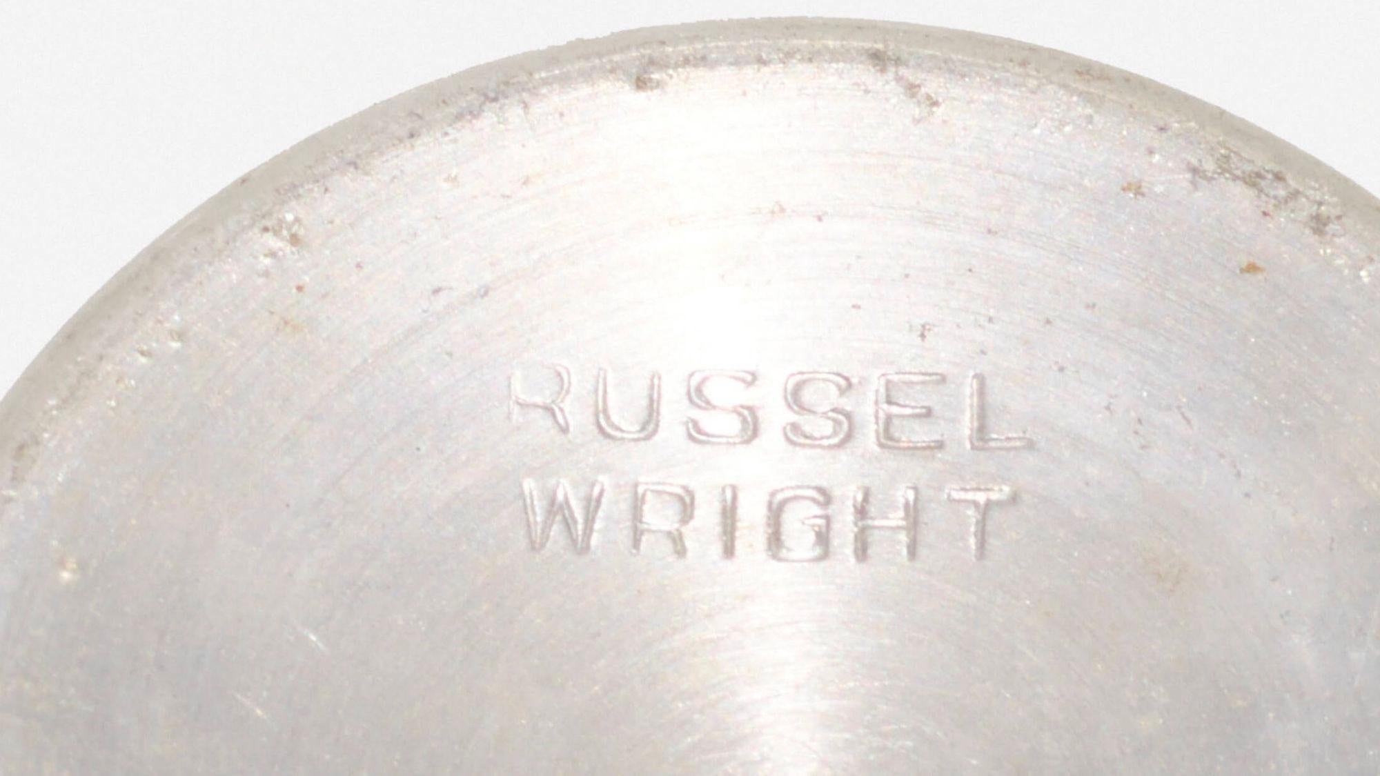 Russel Wright Rare Ballyhoo Ice Bucket Set 1930's In Good Condition For Sale In Chicago, IL