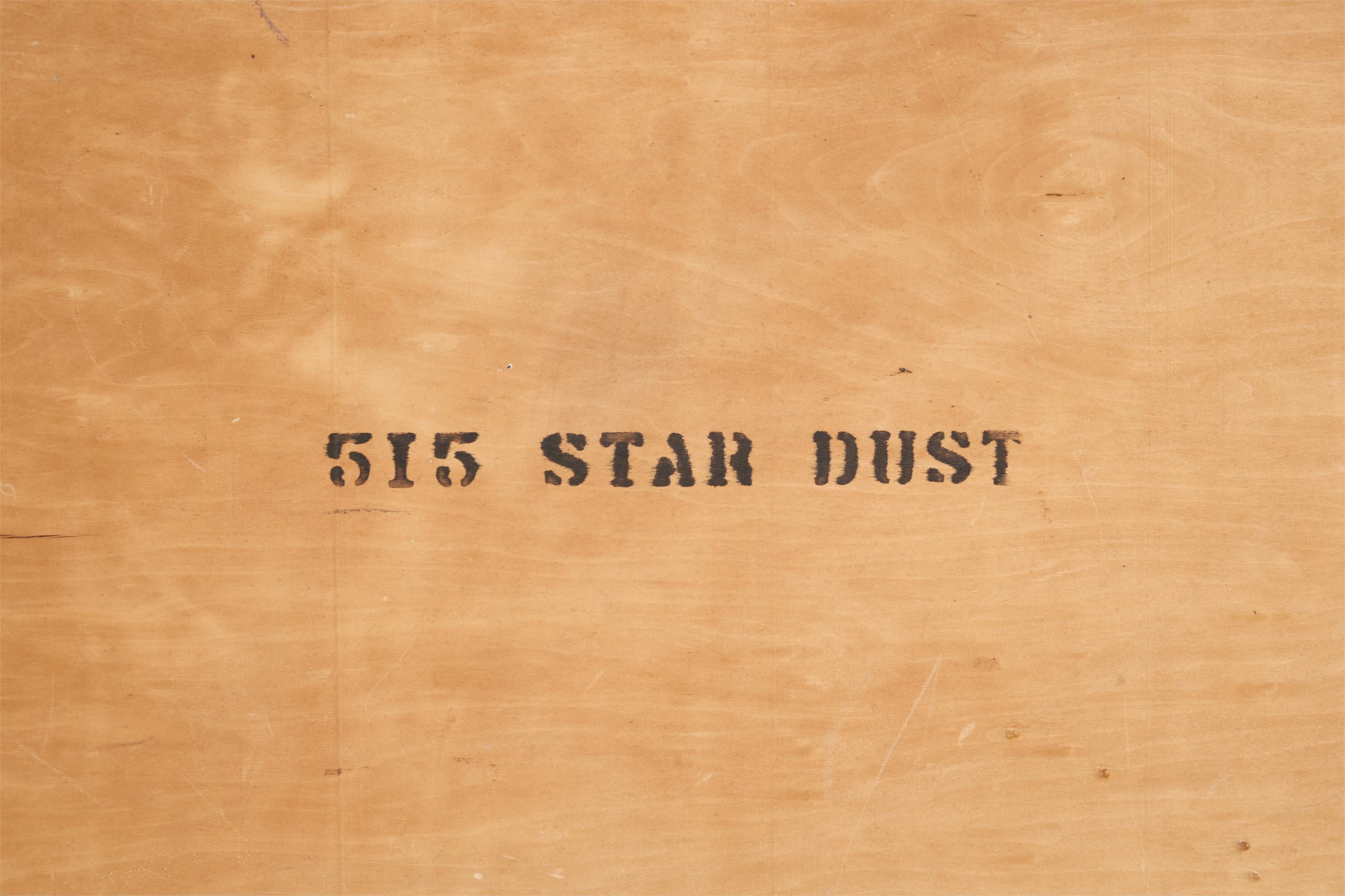 Milieu du XXe siècle Miroir Stardust de grande taille en acajou et laiton, Russel Wright, États-Unis, années 1940 en vente