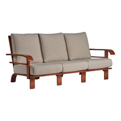 Russel Wright, Sofá, Madera, Tela, EEUU, Década de 1930