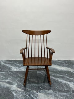 Russel Wright Spindle Back Rocking Chair for Conant Ball