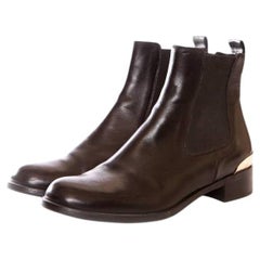 Russell & Bromley, black leather chelsea boots