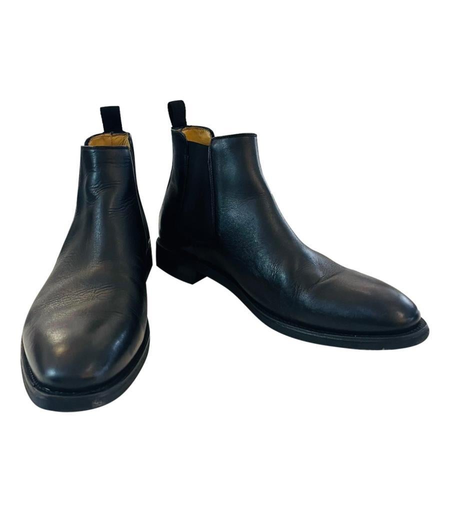 Noir Russell & Bromley Bottes Chelsea en vente