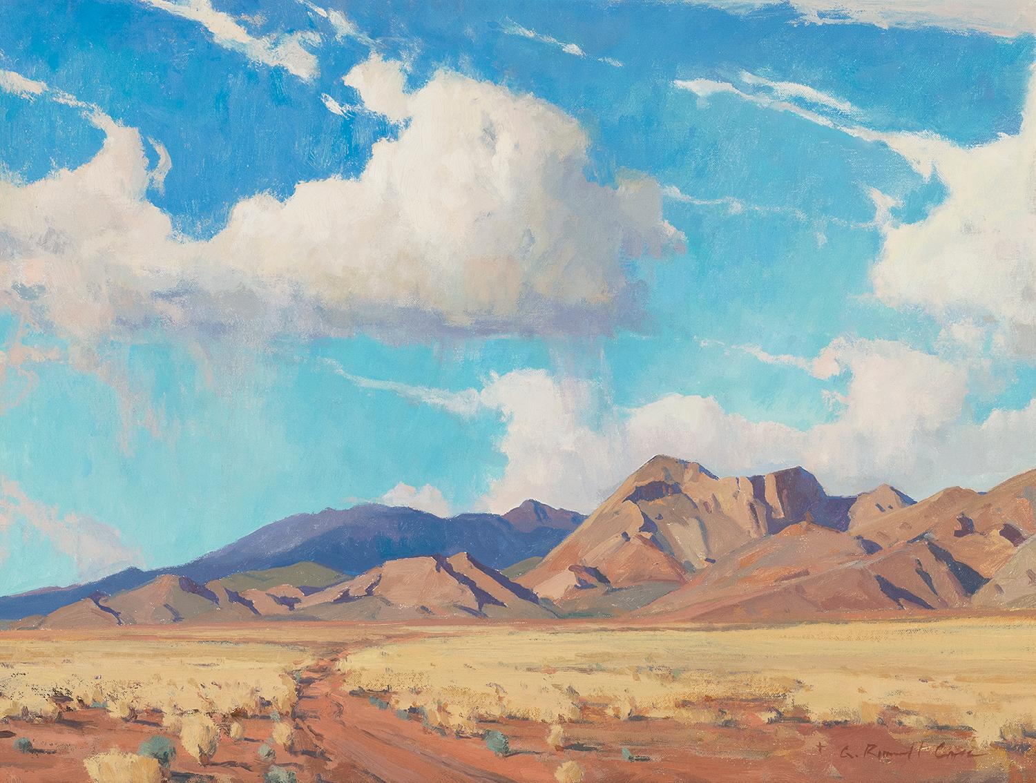 Nevada Skies - Painting by G. Russell Case