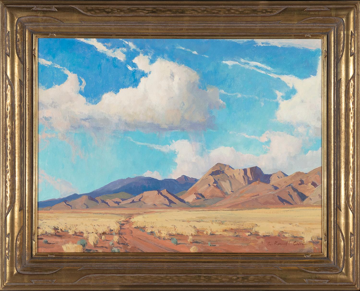 G. Russell Case Landscape Painting - Nevada Skies