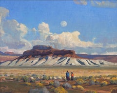 "Patterns of Time" by G. Russell Case, Original Oil Painting, Southwestern