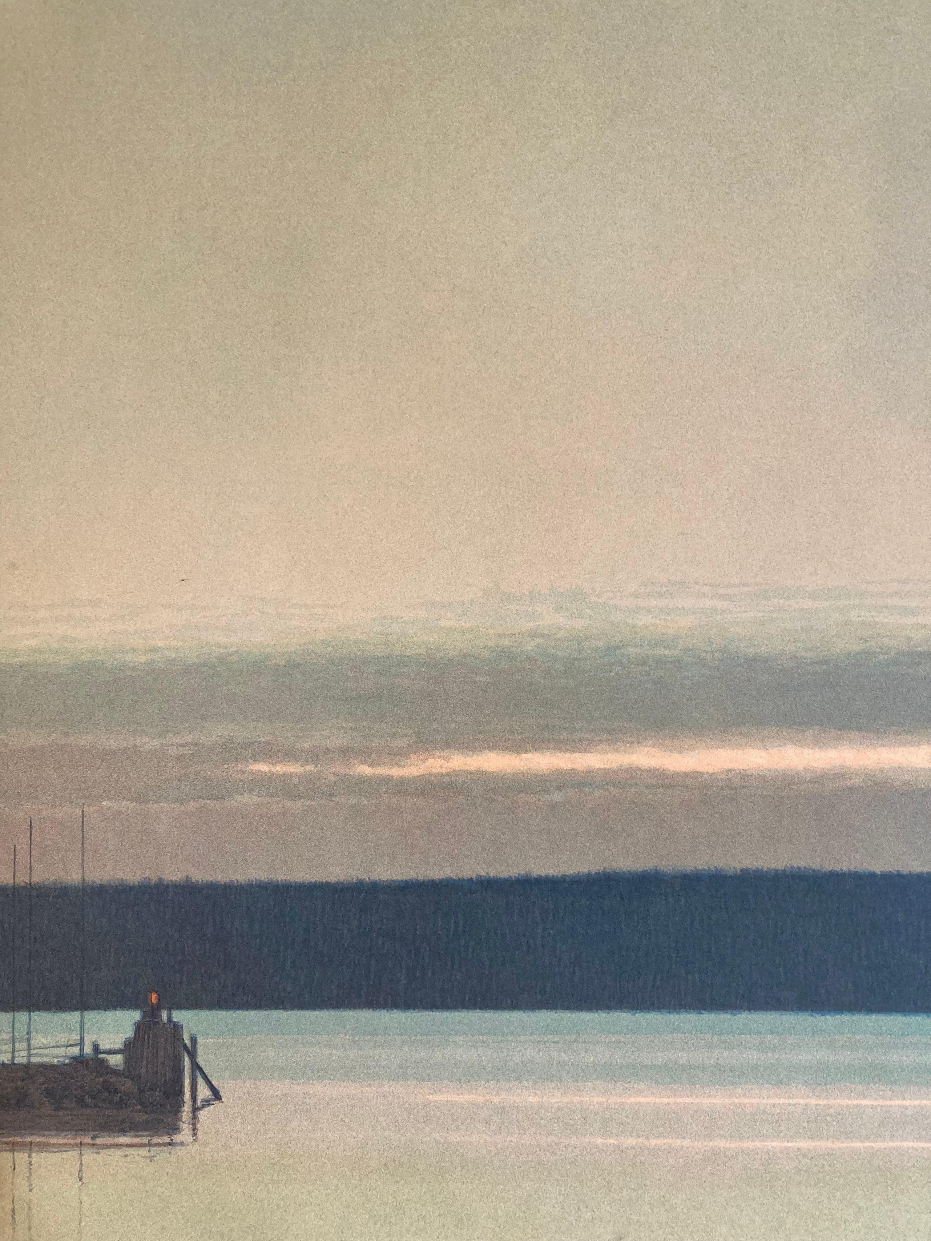 “1988 harbor at evening” For Sale 1