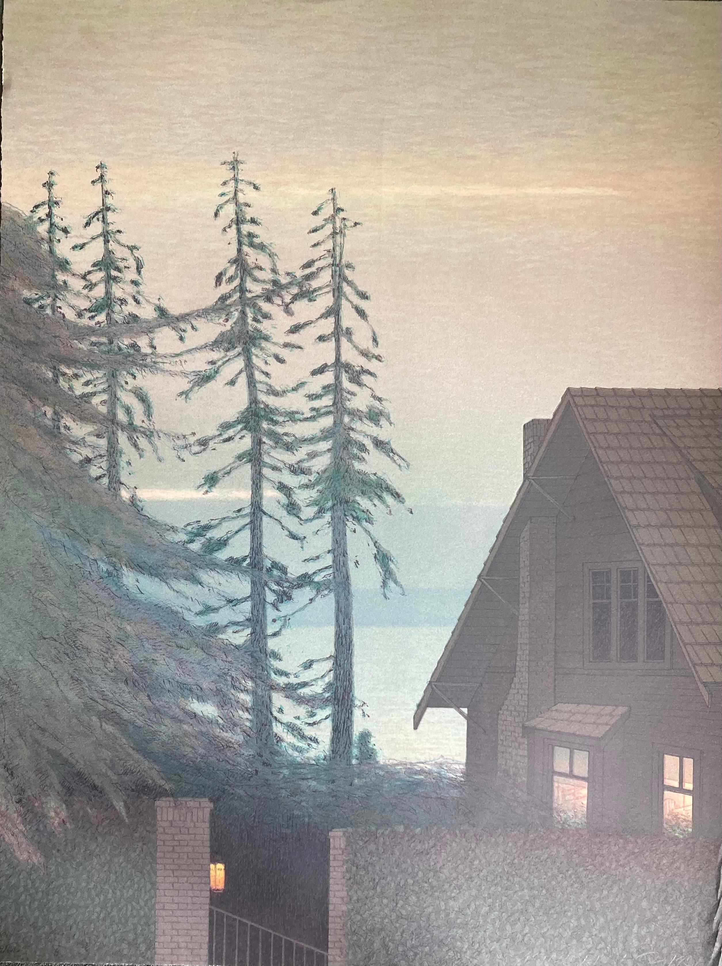 "January Evening" - Print by Russell Chatham