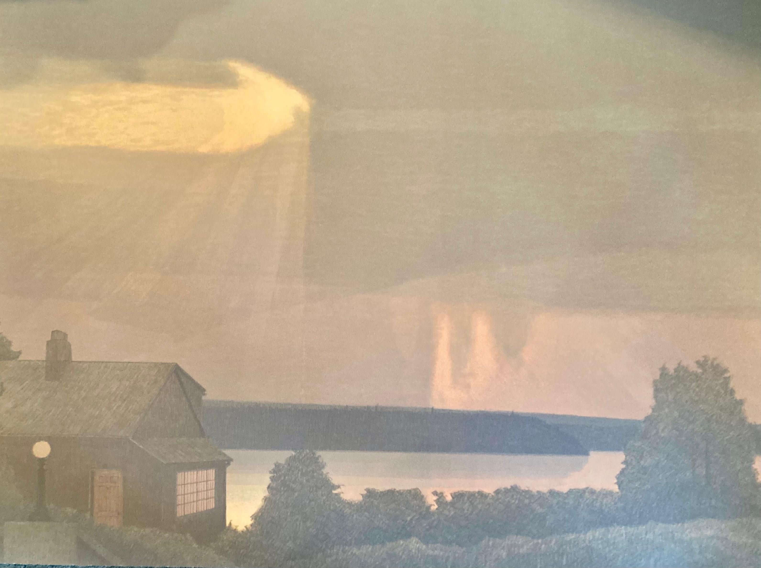 „Puget Sound In Late Afternoon“ – Print von Russell Chatham