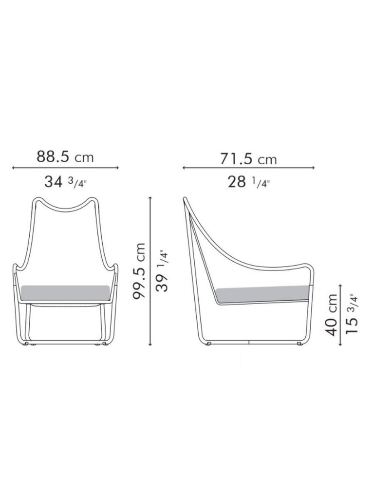 Russell Easy Armchair by Cobonpue For Sale at 1stDibs