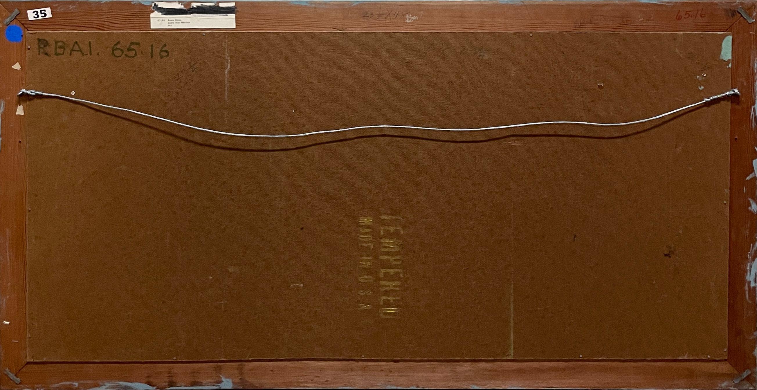 A Large, Mid-Century Painting, Titled 