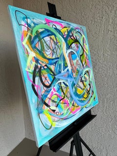 Big Green Series #1, Abstract Painting