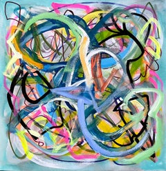 Big Green Series #1, Abstract Painting