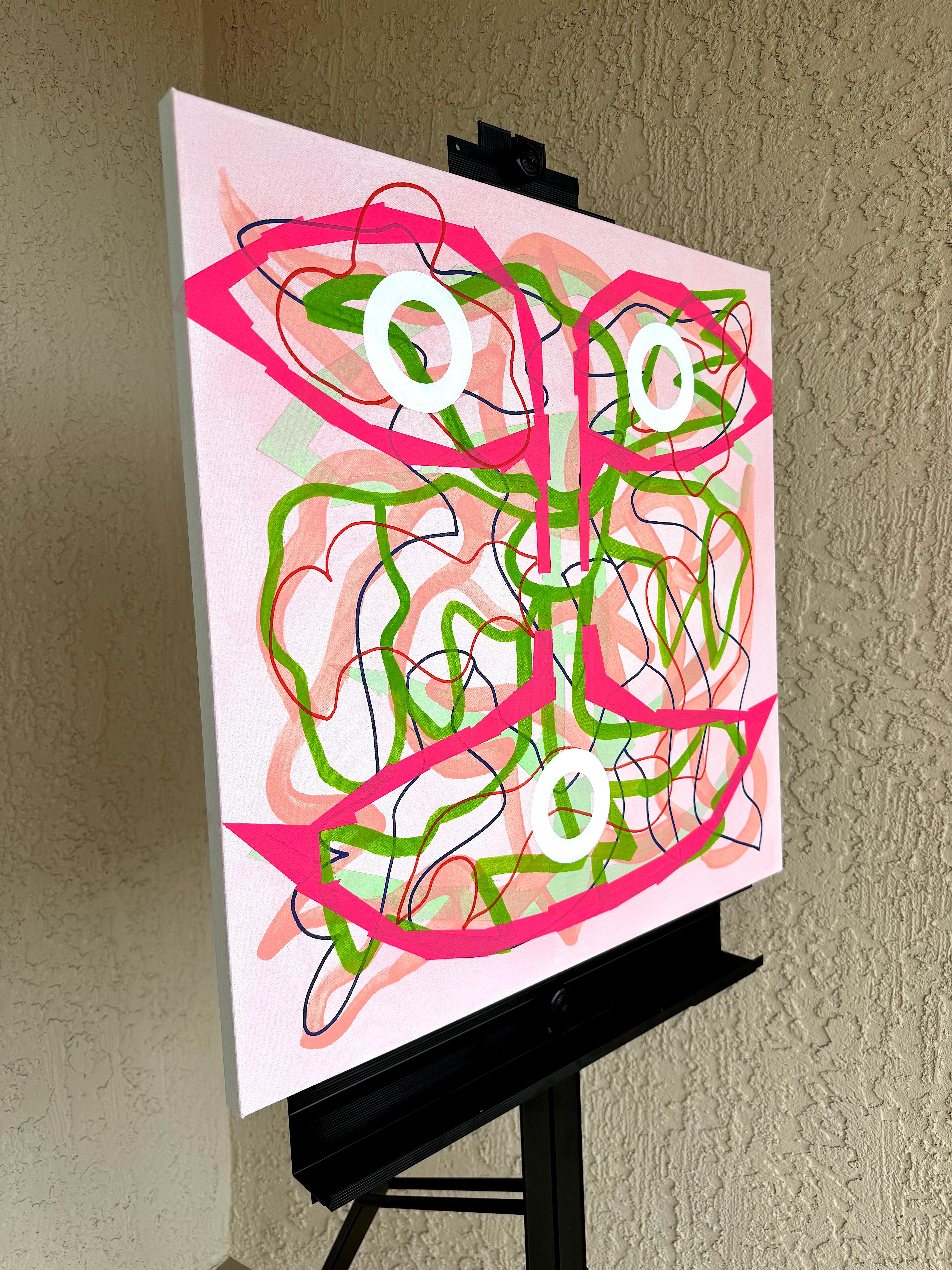 Big Green Series # 10, Abstract Painting For Sale 1