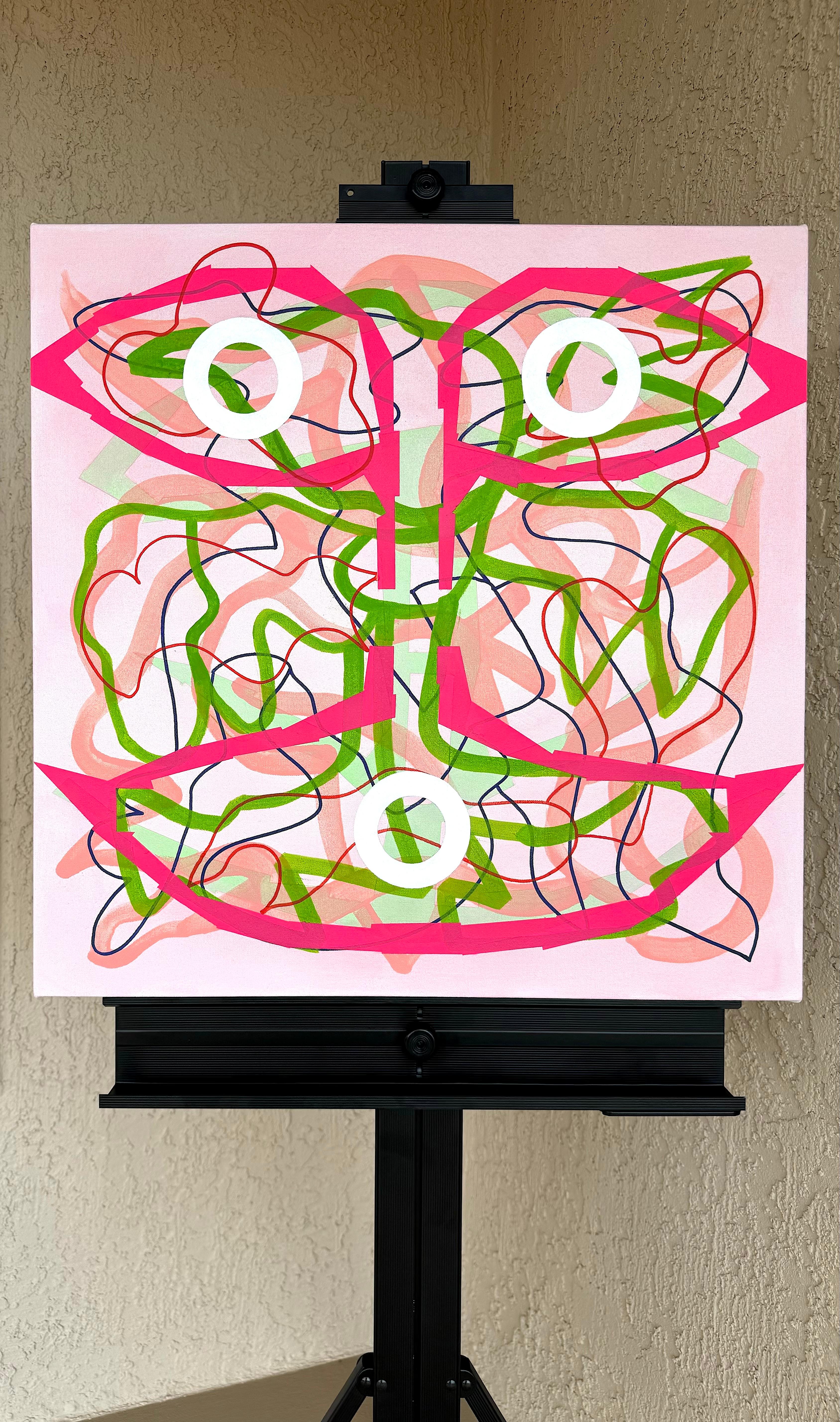 Big Green Series # 10, Abstract Painting For Sale 2