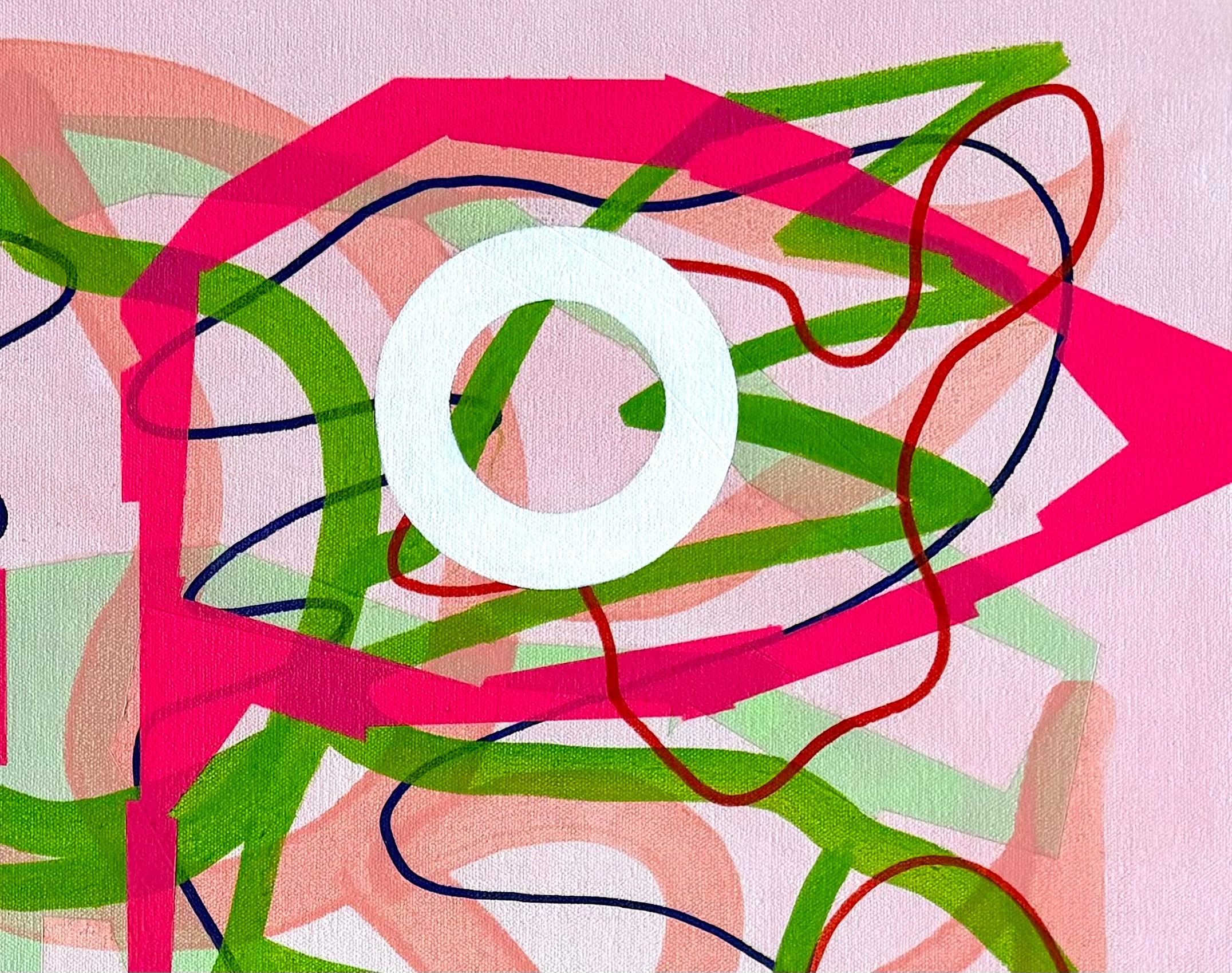Big Green Series # 10, Abstract Painting For Sale 3