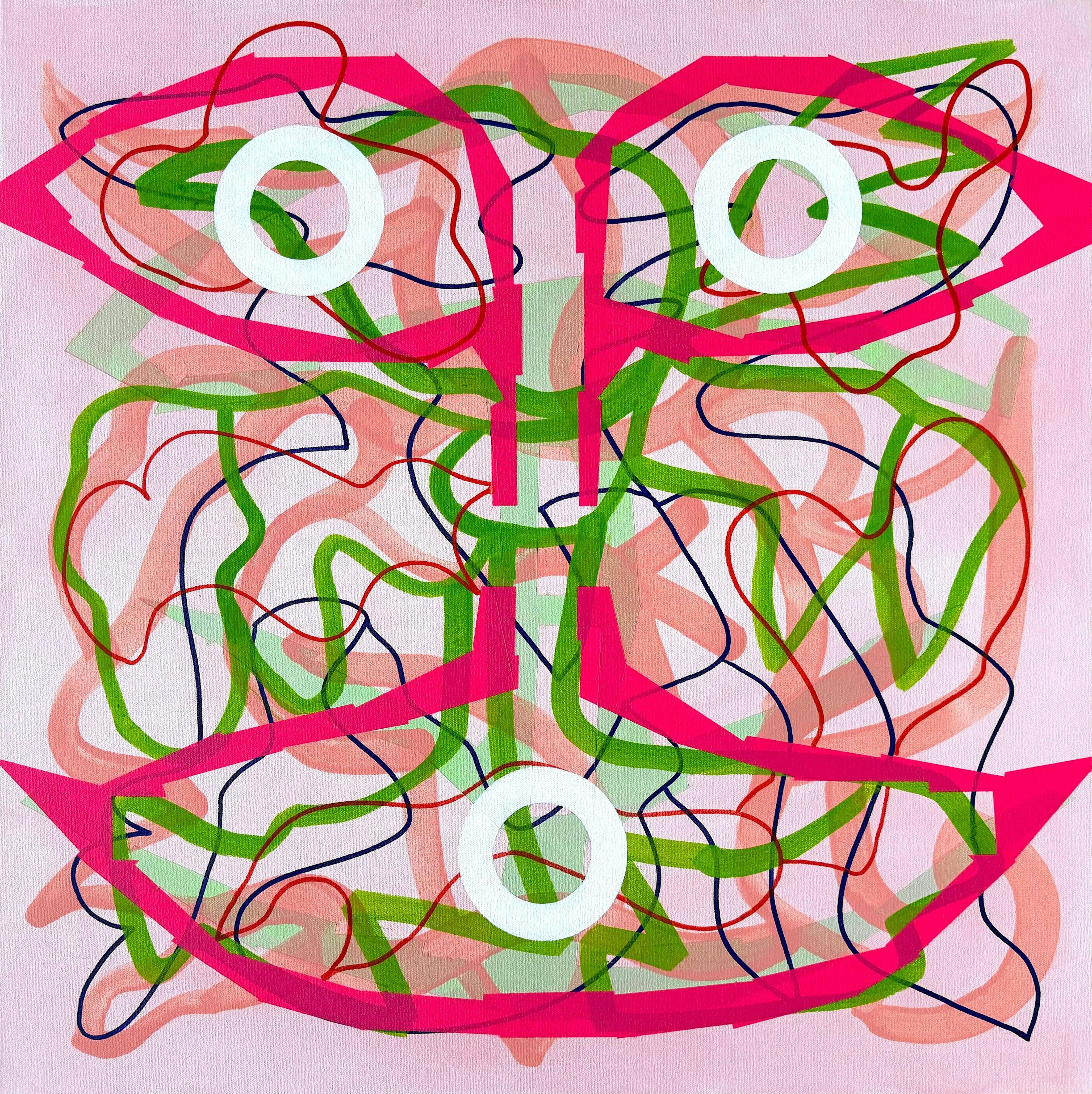 Big Green Series # 10, Abstract Painting