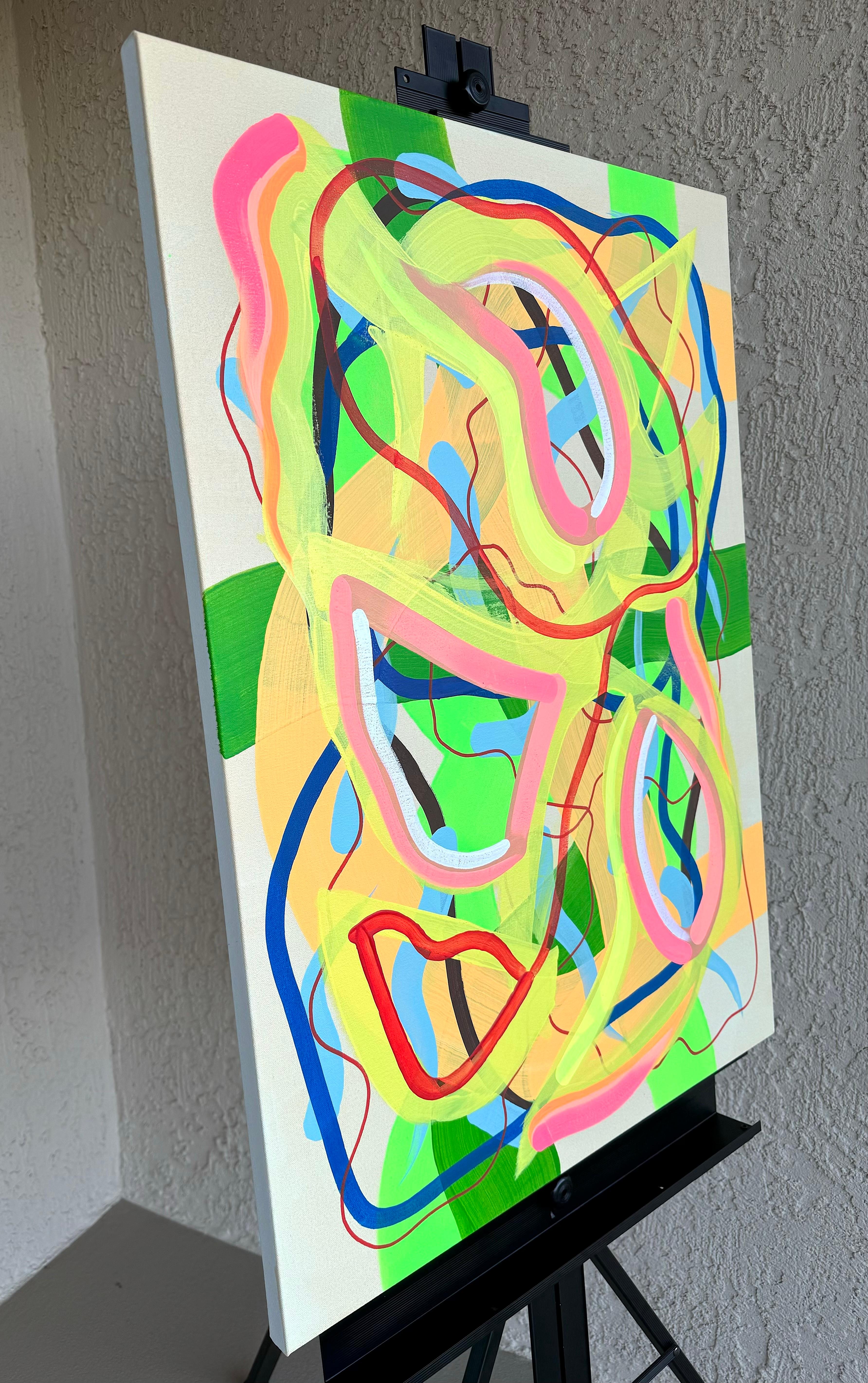 Serie Greene & Greene # 11, Pittura astratta - Painting di Russell Jacobs