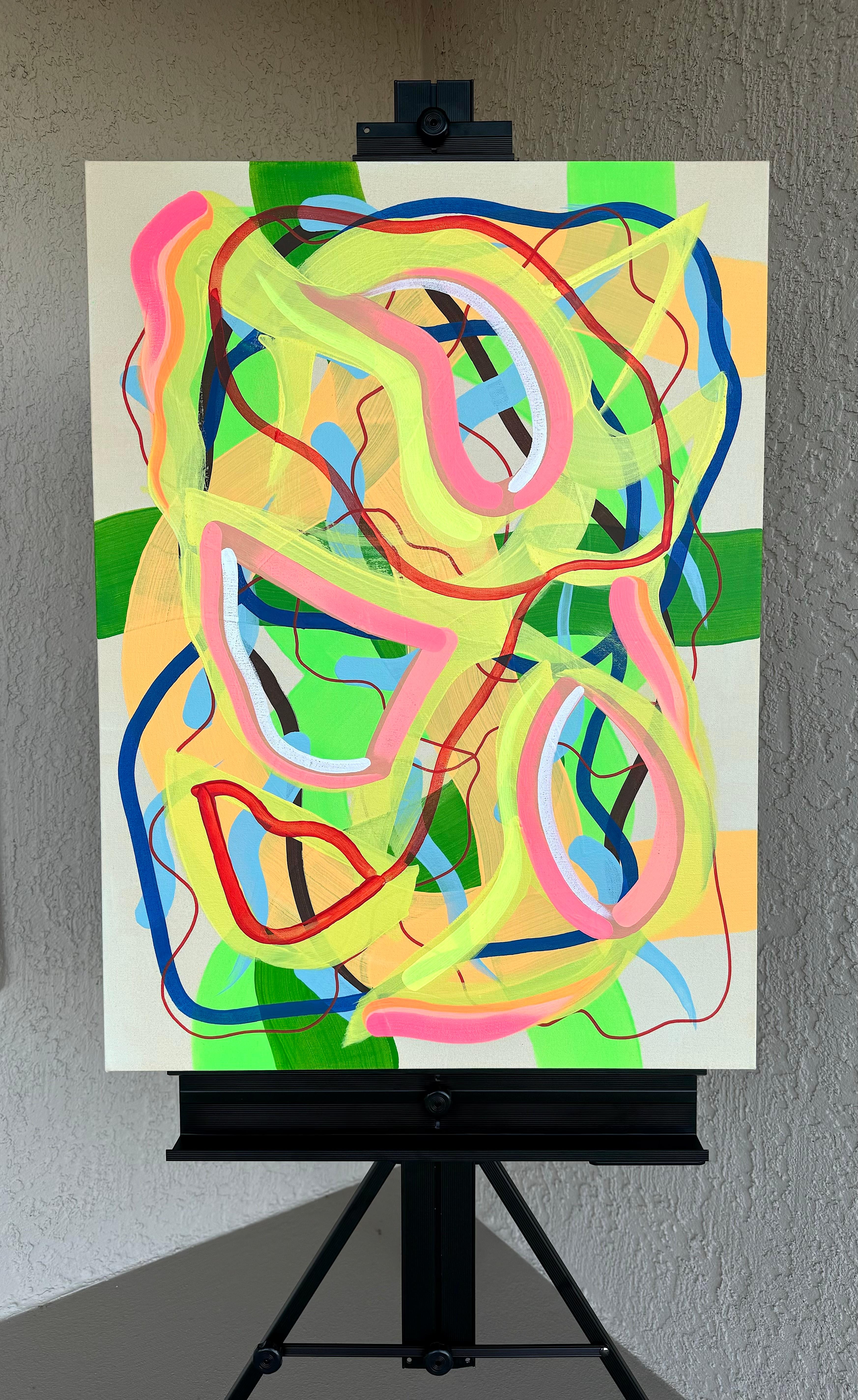 Serie Greene & Greene # 11, Pittura astratta - Painting Astratto di Russell Jacobs
