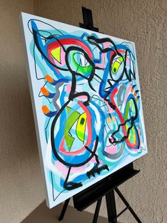 Big Green Series # 12, Abstract Painting