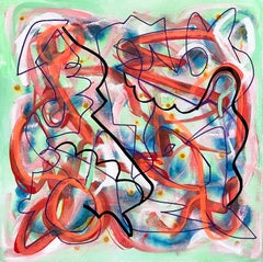 Big Green Series # 2, Abstract Painting