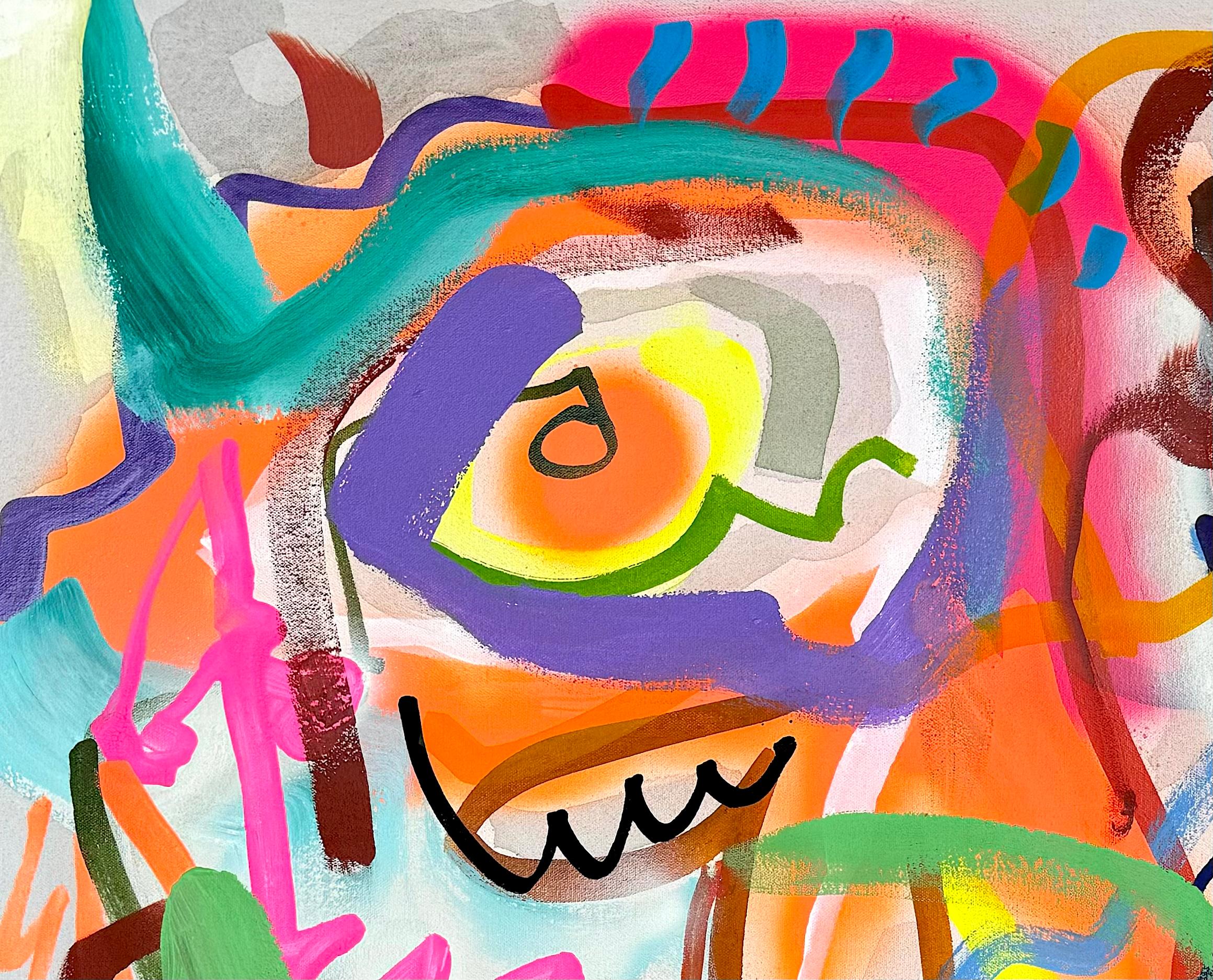 Big Green Series # 3, Abstract Painting For Sale 3