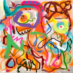 Big Green Series # 3, Abstract Painting
