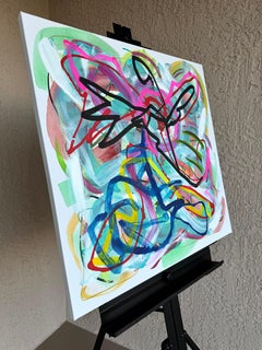 Big Green Series # 4, Abstract Painting