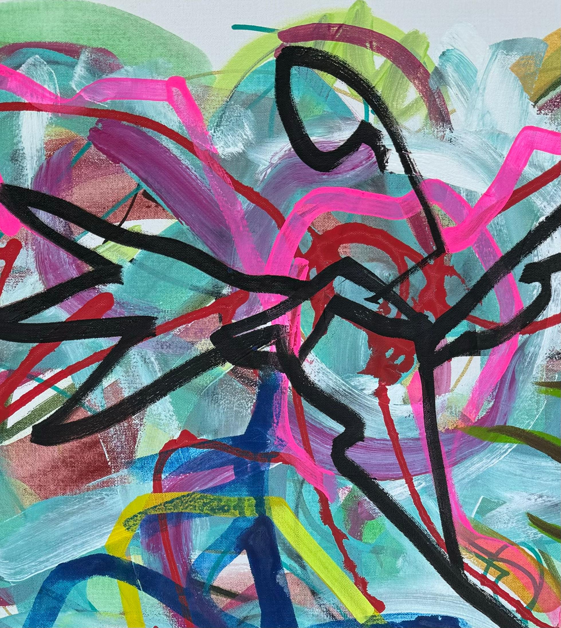 Big Green Series # 4, Abstract Painting For Sale 3