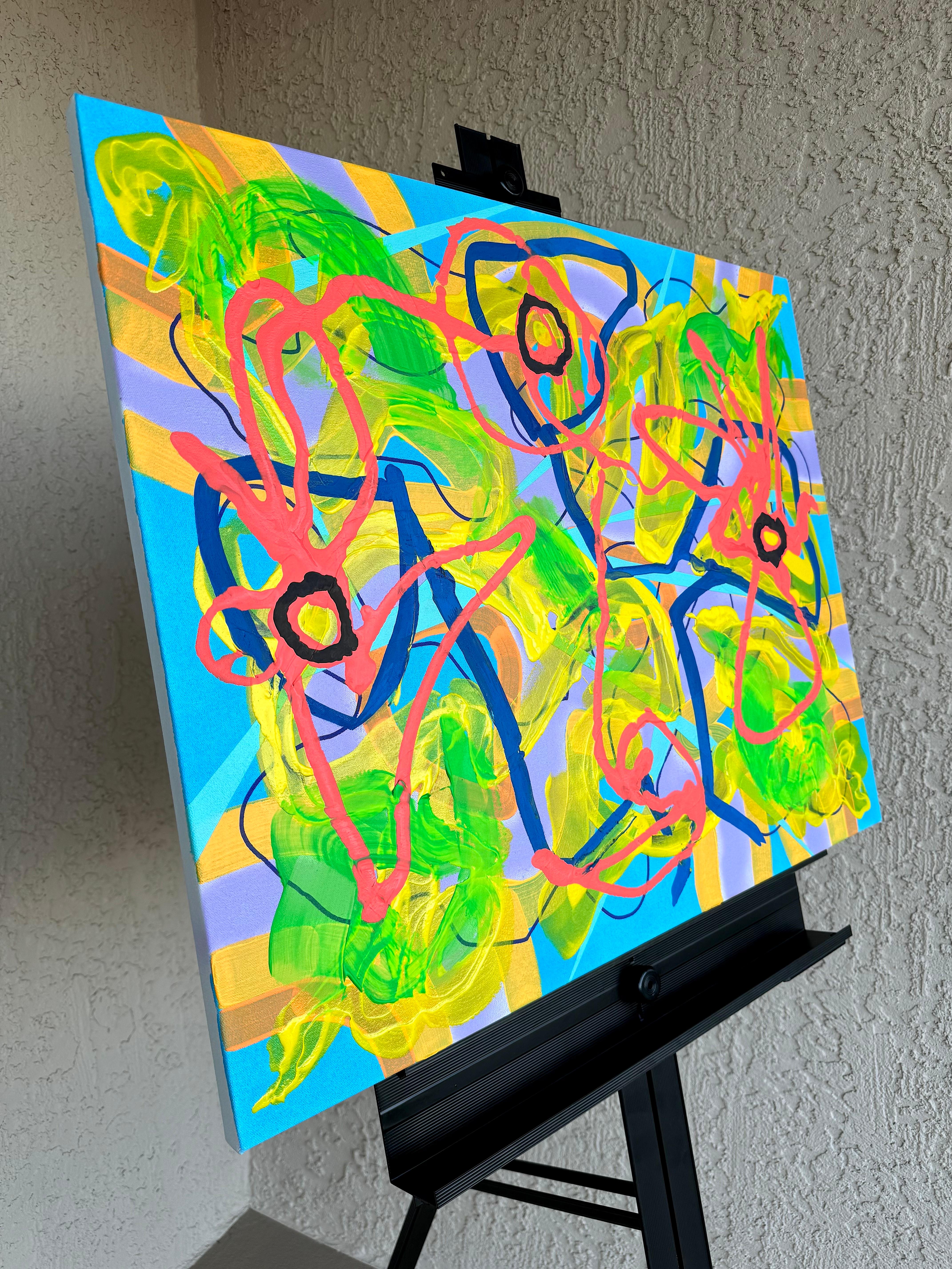 Big Green Series # 6, Abstract Painting For Sale 1