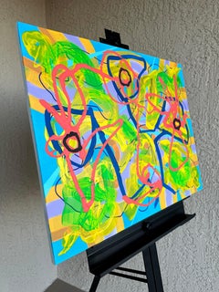 Big Green Series # 6, Abstract Painting
