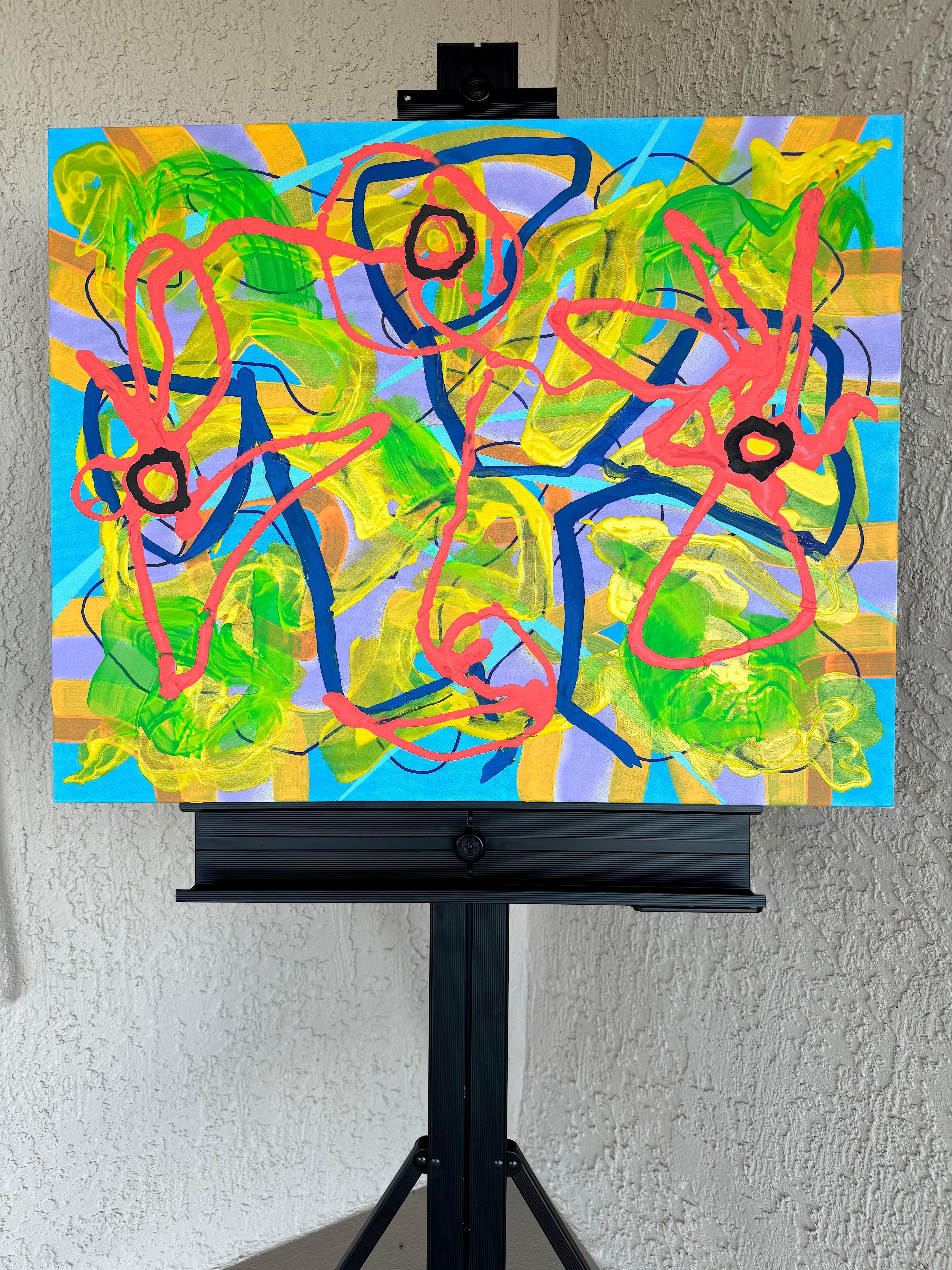 Big Green Series # 6, Abstract Painting For Sale 2