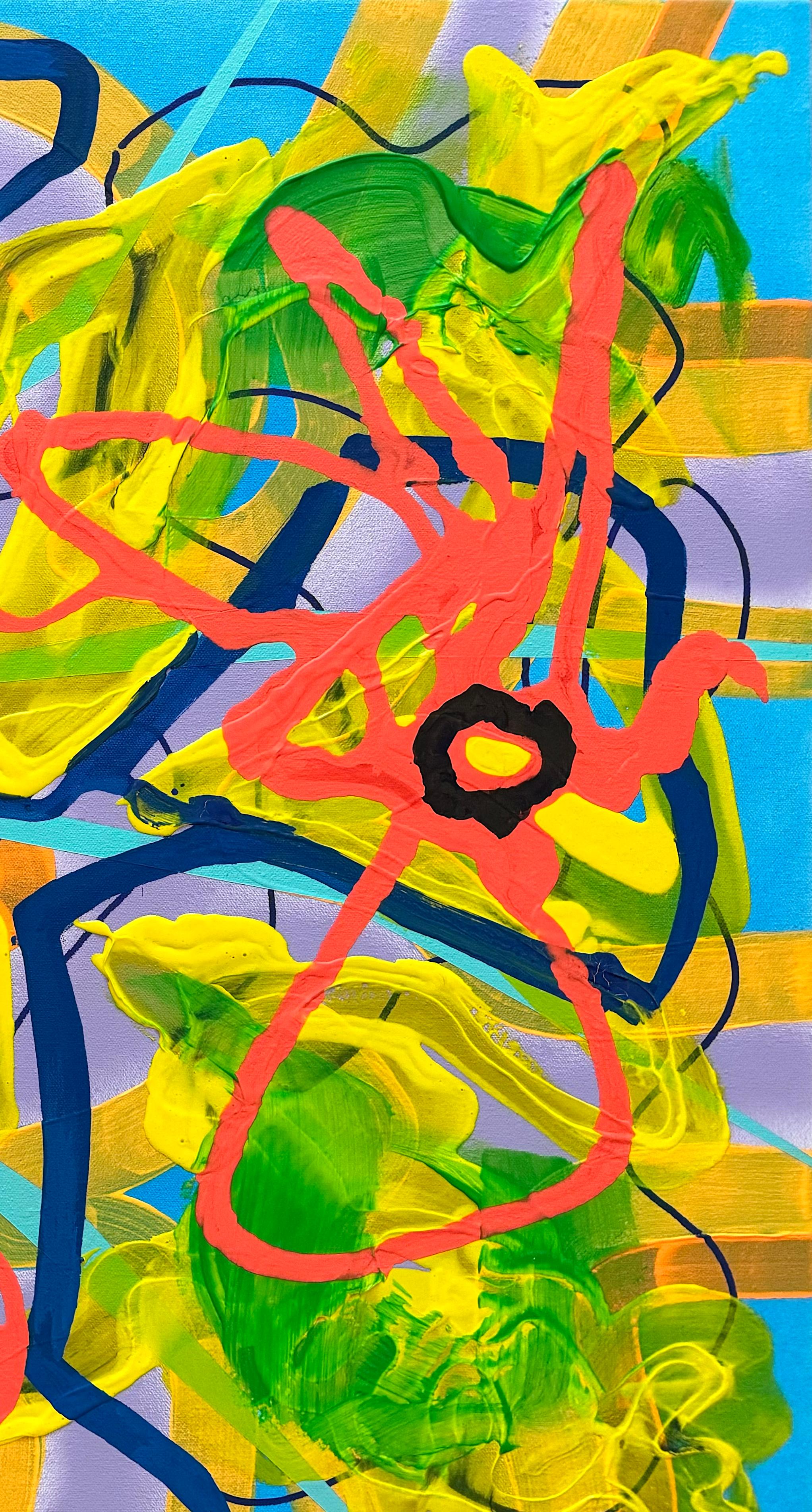 Big Green Series # 6, Abstract Painting For Sale 3