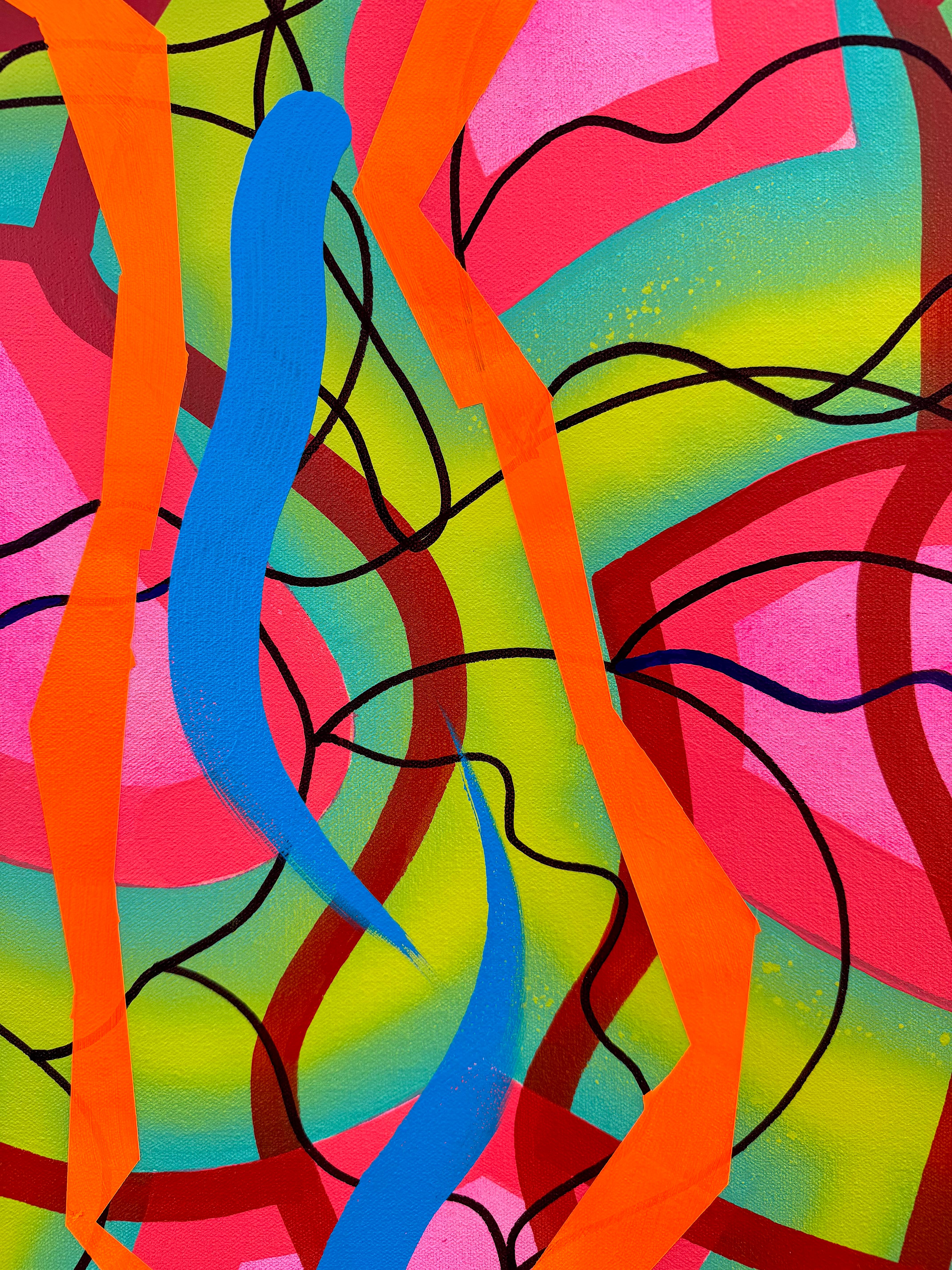 Big Green Series # 7, Abstract Painting For Sale 3