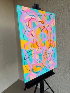 Big Green Series # 9, Abstract Painting