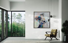 "Course Dog" Limited Edition Giclee Print, 30" x 30"