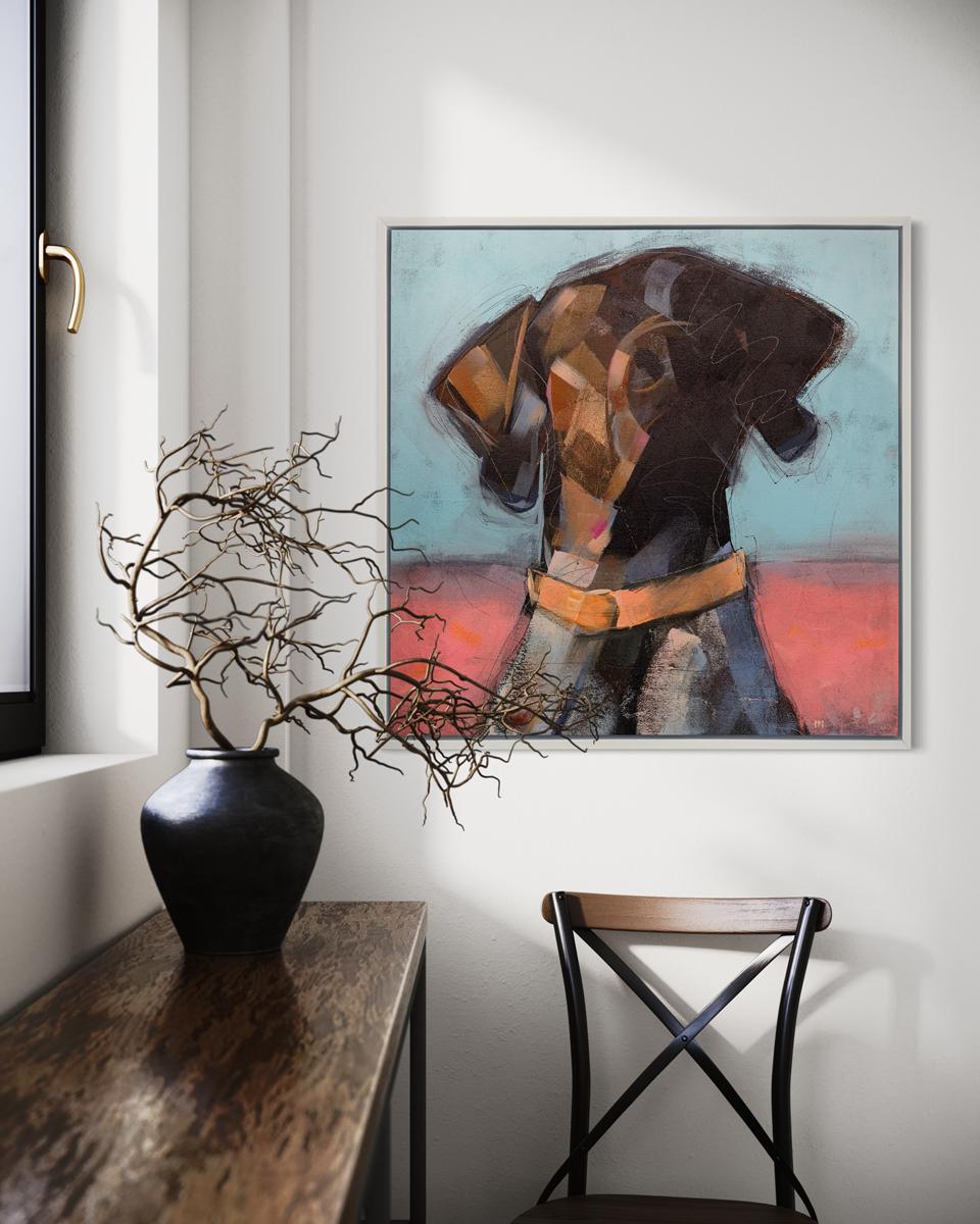 „Soulful Gaze“ Limitierte Auflage von Giclee-Druck, 30