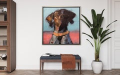 "Soulful Gaze" Limited Edition Giclee Print, 48" x 48"