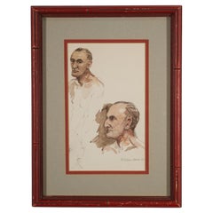 Russell Ram, Male Portrait Study, 1970