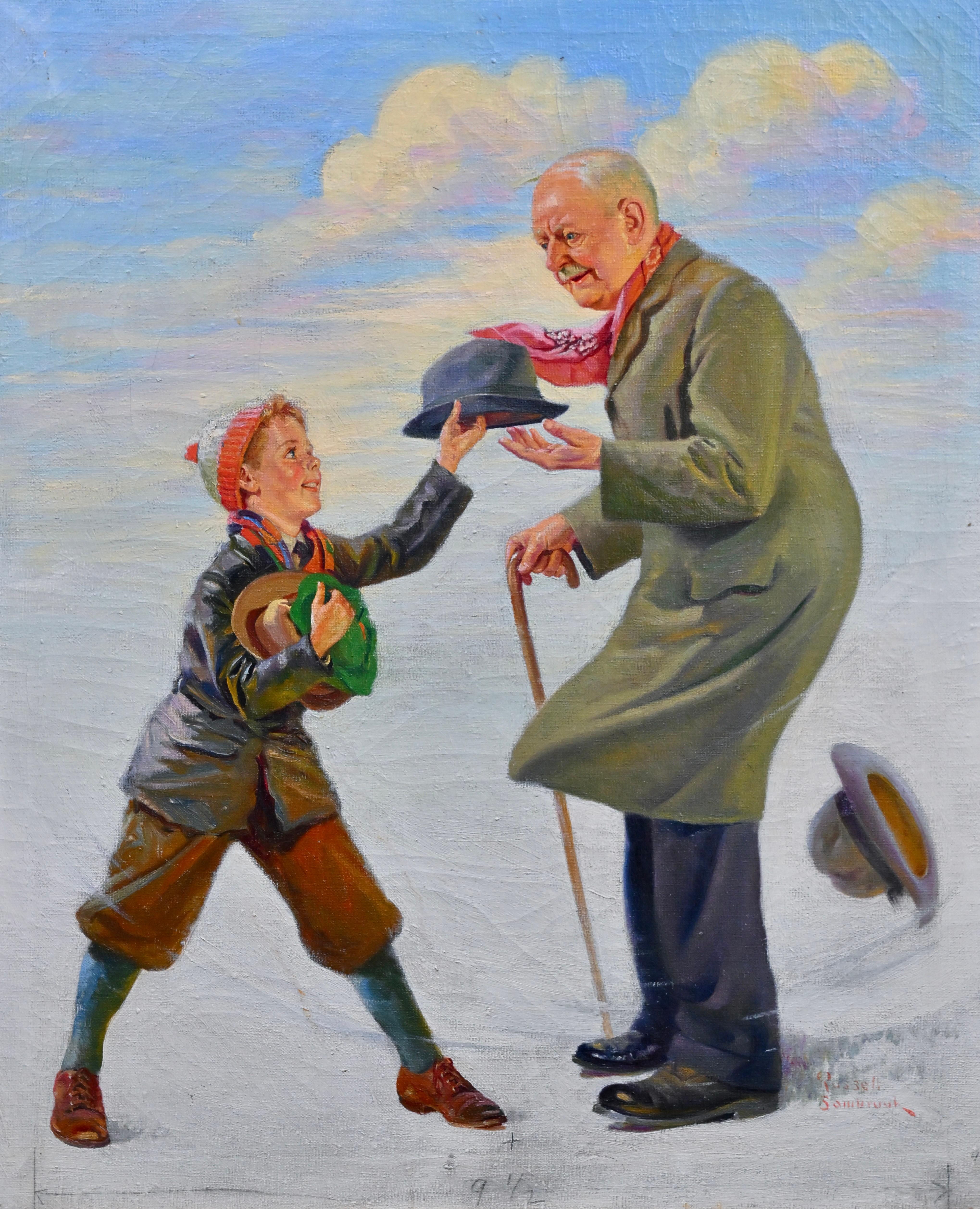 Un Sombrerero de Marzo, Portada de revista