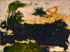 Retro Untitled (Brown Landscape), landscape, bold colors