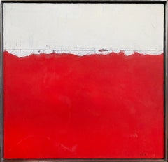Sans titre, 2013, rouge, champ de couleurs, abstrait 