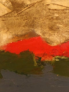 Senza titolo, astratto, paesaggio, orizzonte