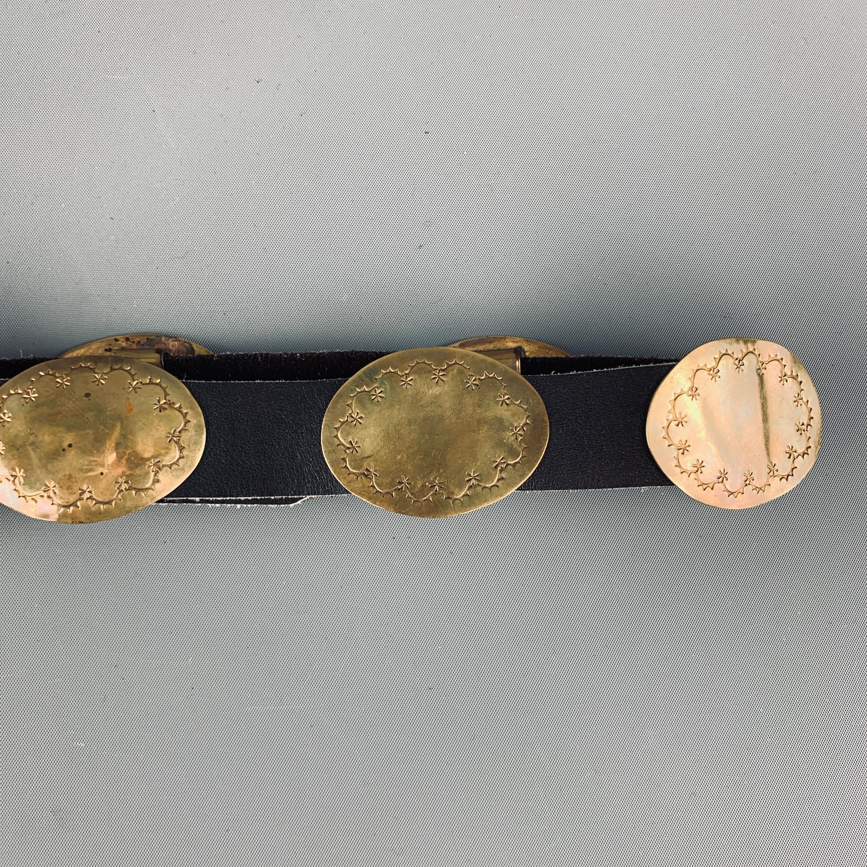 brass concho belt