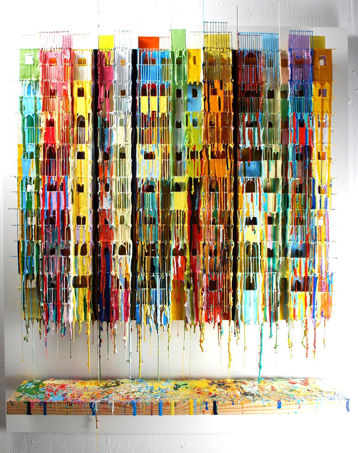 Russell West Abstract Sculpture - Neighbourhood XI