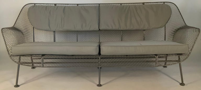 Mid-20th Century Russell Woodard 1950's Sculptura Sofa and Pair of Lounge Chairs 