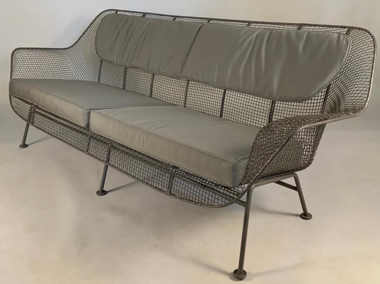 Russell Woodard 1950's Sculptura Sofa and Pair of Lounge Chairs  1