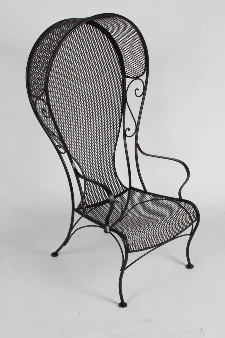 Mid-Century Modern Russell Woodard Canopy Lounge Chair 