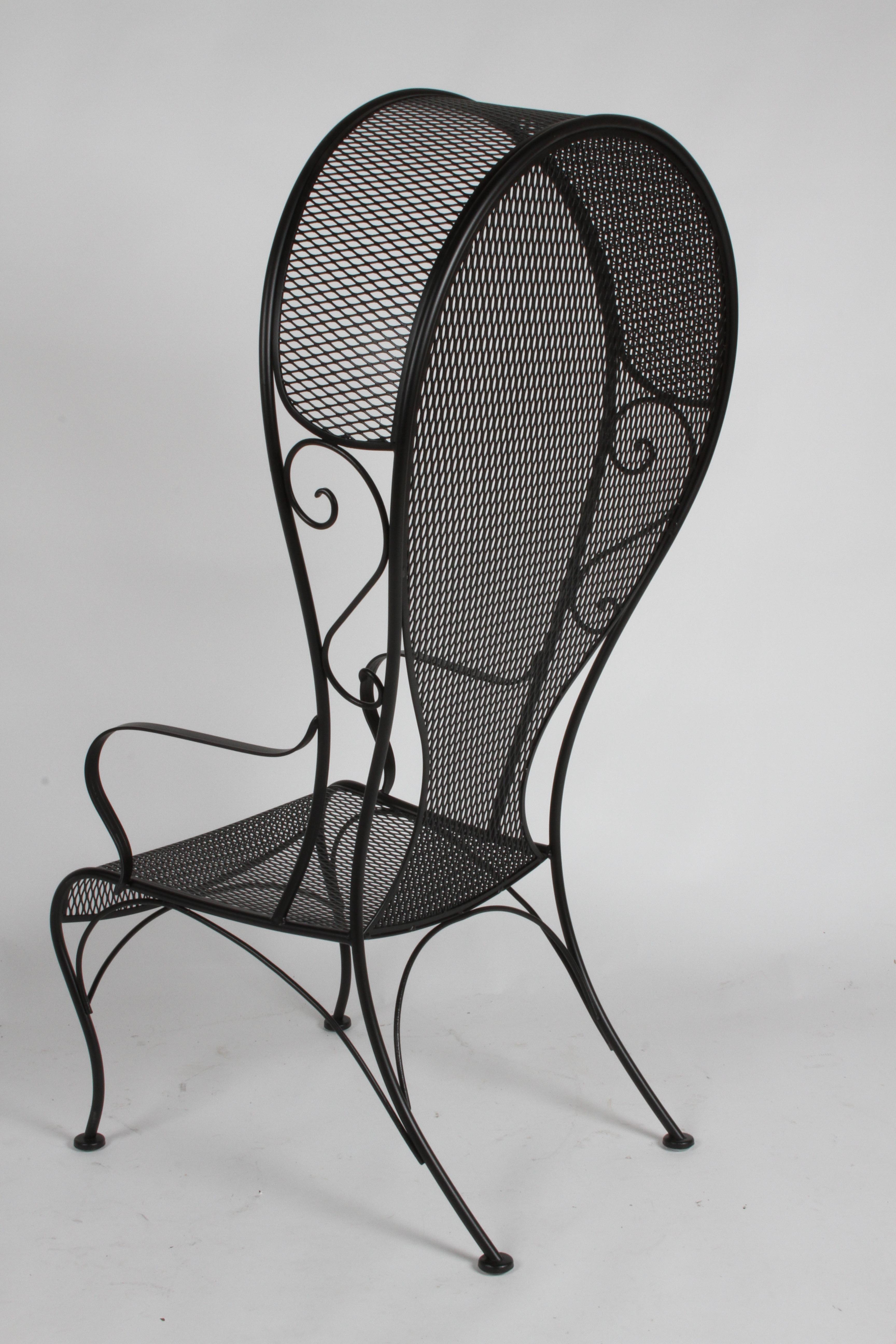 Russell Woodard Canopy Lounge Chair "Aka" Princess Chair Restored in