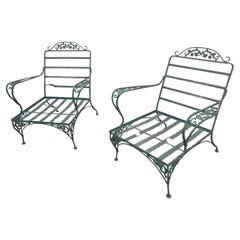 Russell Woodard "Chantilly" Collection: Mid-Century Wrought Iron Patio Furniture