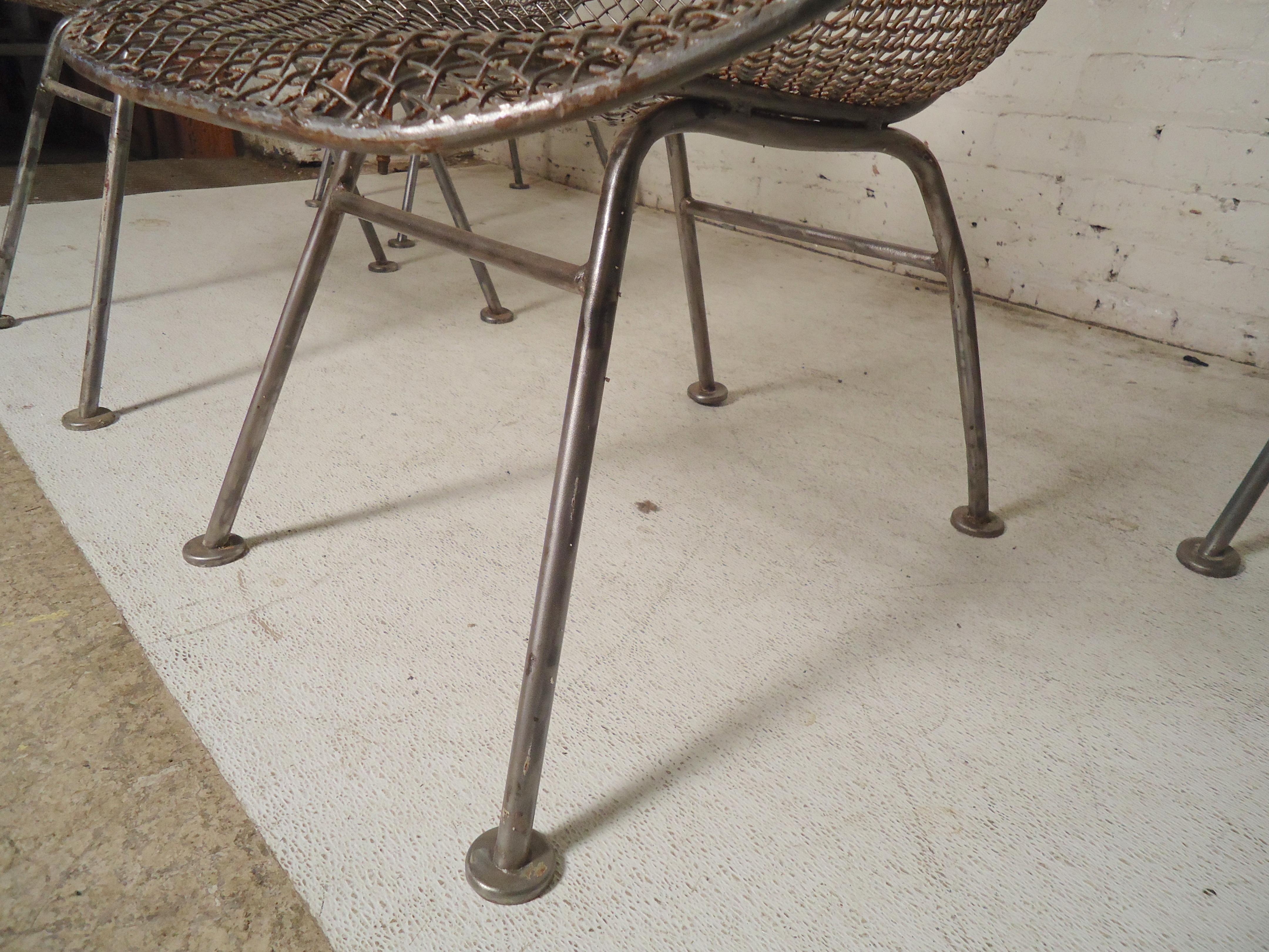 Wrought Iron Russell Woodard Metal Chairs